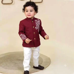 মেরুন কালার প্রিন্স কোট (Code 01 )